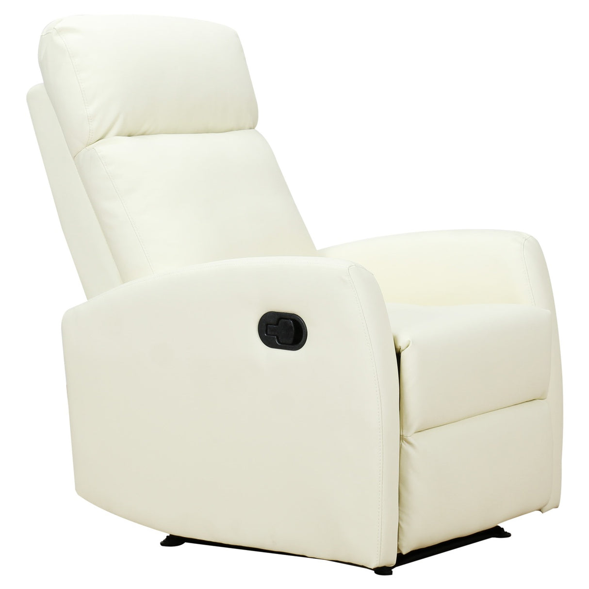 easycomfort easycomfort poltrona relax reclinabile ergonomica ecopelle 65 92 100cm crema ean 8055776911489