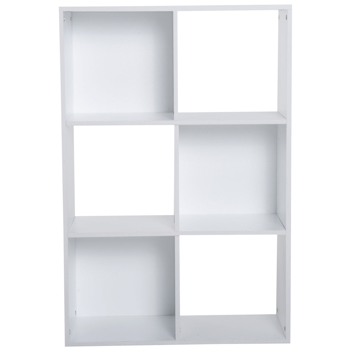 easycomfort easycomfort libreria con 6 scomparti cubo bianca 91.5x29.5x61.5cm ean 8054111842518