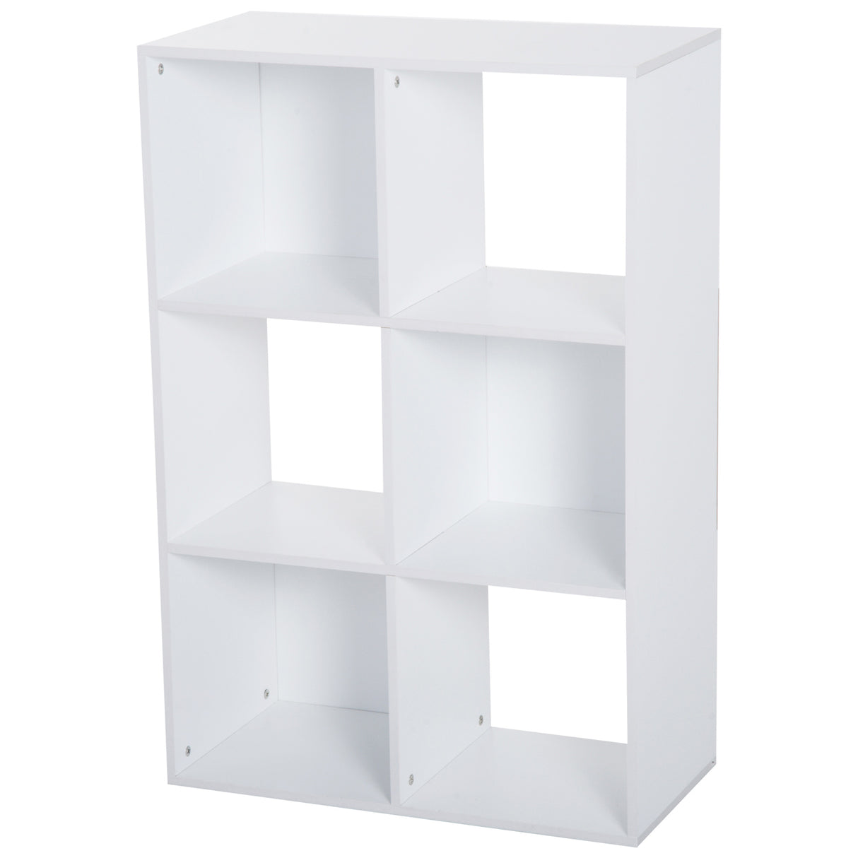 easycomfort easycomfort libreria con 6 scomparti cubo bianca 91.5x29.5x61.5cm ean 8054111842518