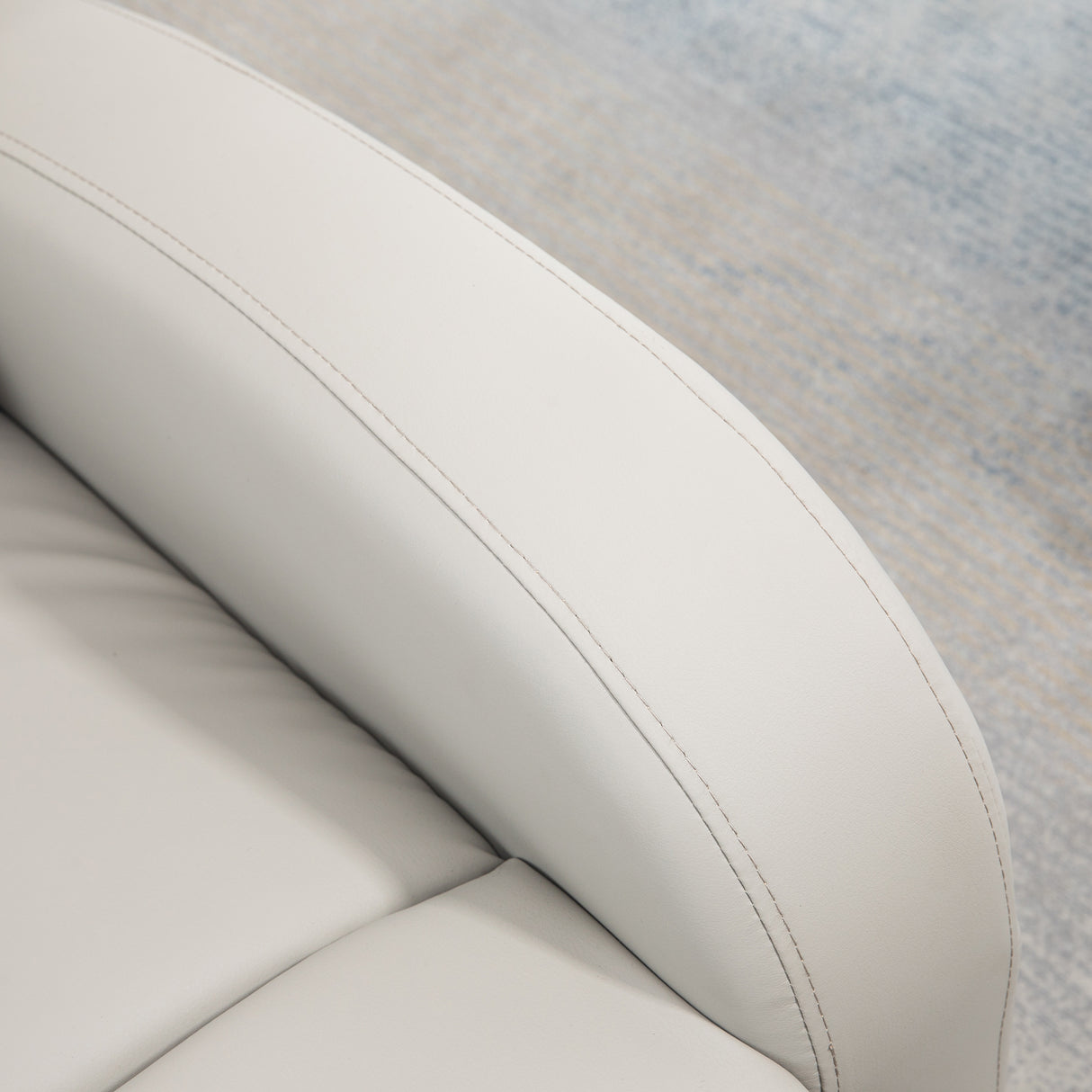 easycomfort easycomfort poltrona relax reclinabile con seduta imbottita e poggiapiedi per casa e ufficio 80x91x102 cm grigio