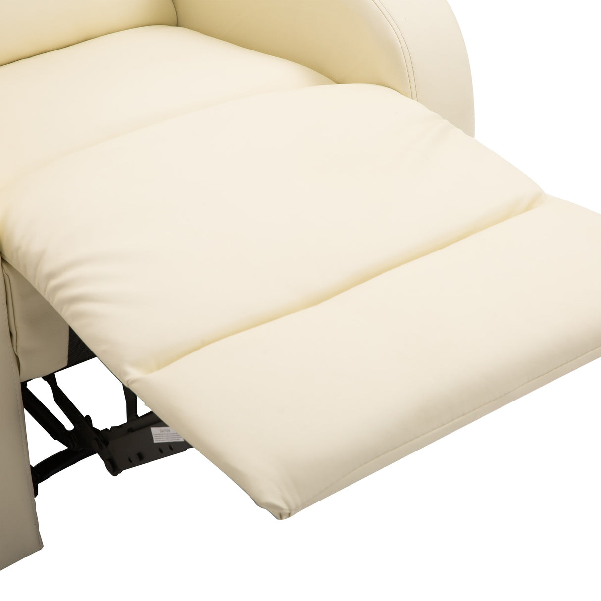 easycomfort easycomfort poltrona relax reclinabile con poggiapiedi in ecopelle crema ean 8055776913094