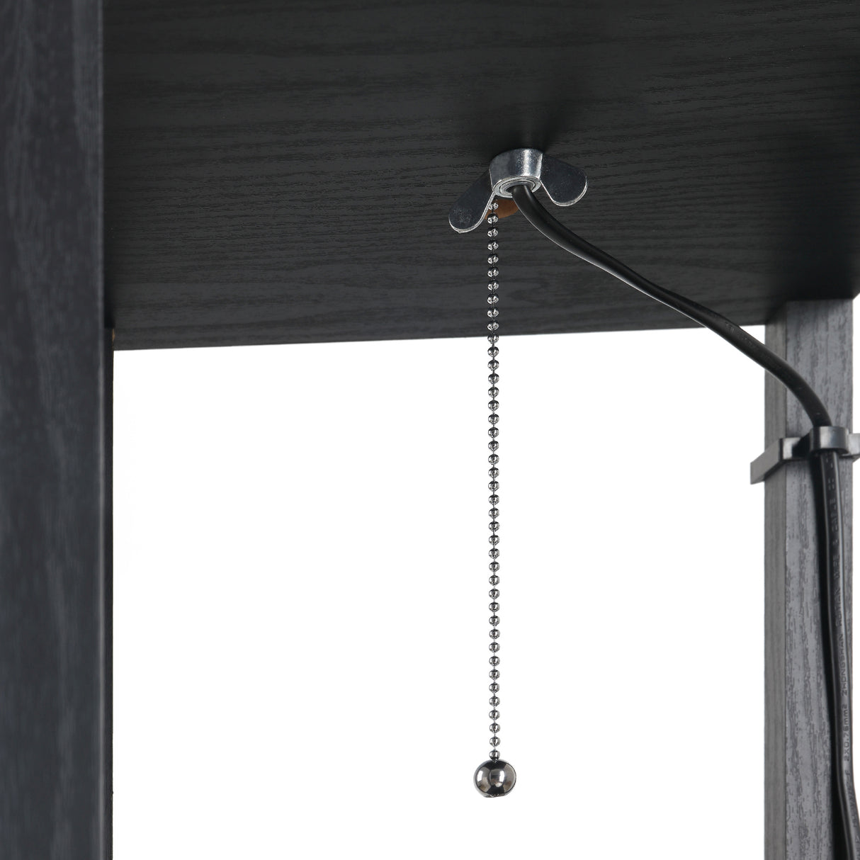 easycomfort easycomfort lampada da terra design elegante con 3 mensole e 2 porte usb paralume 39cm lampadine e27 nero 26 x 26 x 160cm ean 8054144133096