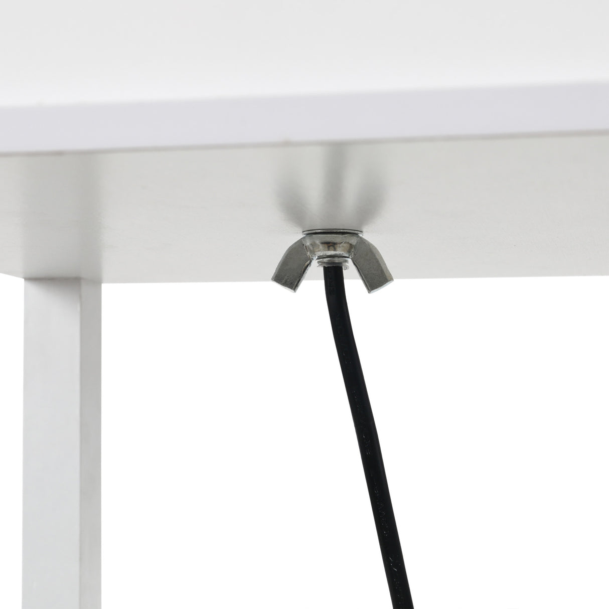 easycomfort easycomfort lampada da terra con 3 mensole integrate attacco e27 potenza 40w arredamento moderno in mdf 26x26x160cm bianco