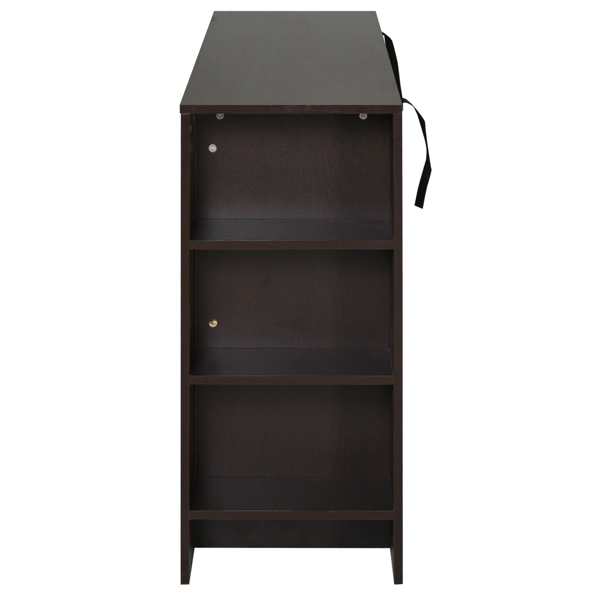 easycomfort easycomfort credenza con 2 ante 3 cassetti e 3 ripiani in legno scuro ean 8054111848381