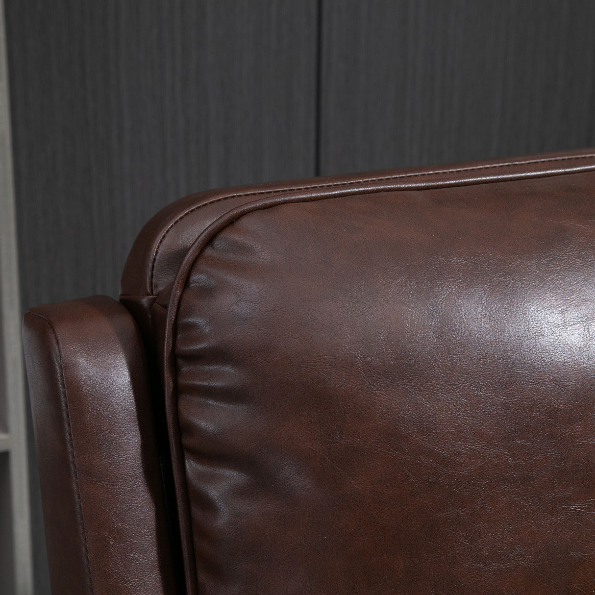 easycomfort easycomfort poltrona relax reclinabile manuale in similpelle marrone ean 8055776911946