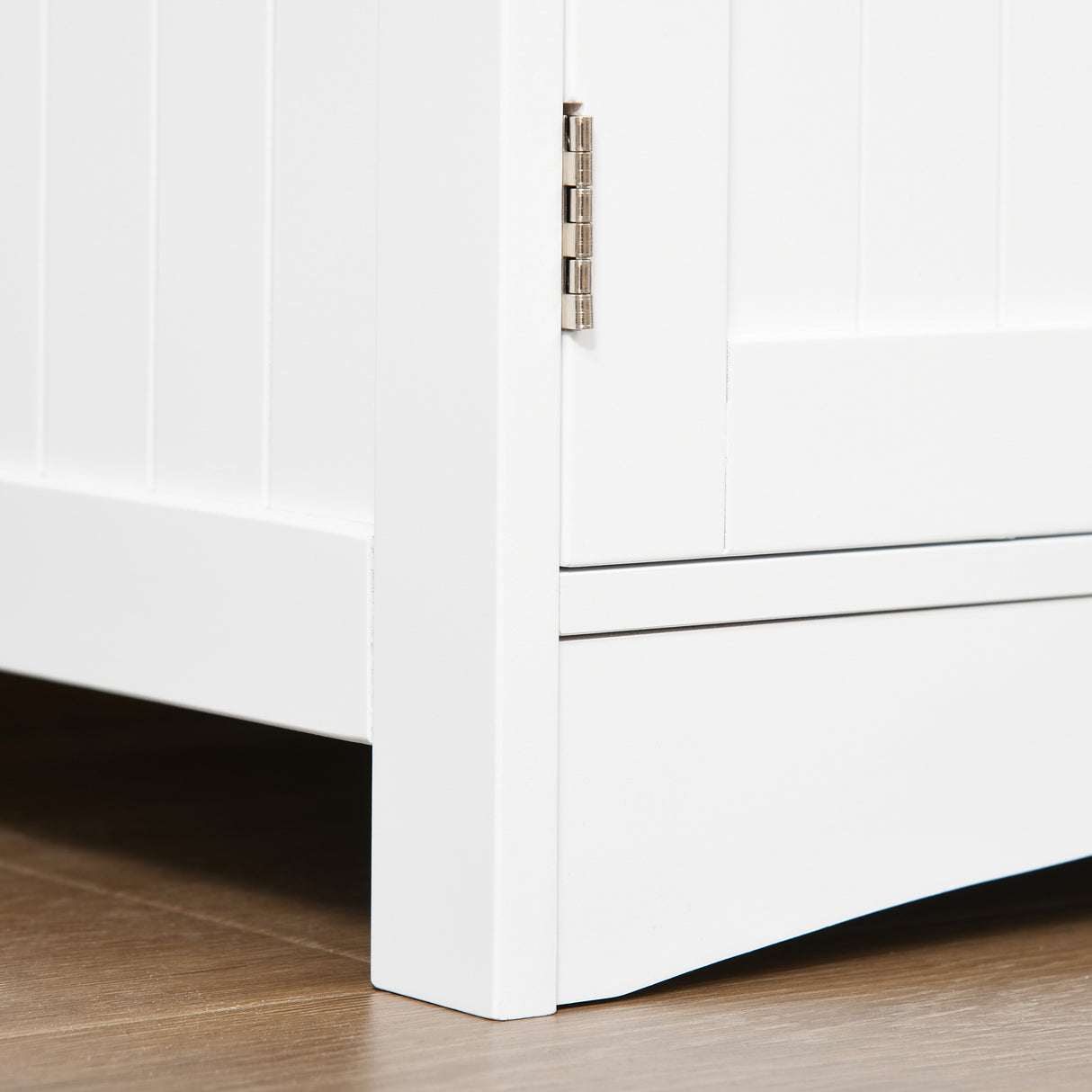 easycomfort easycomfort mobile bagno con mensole armadietto e cassetto in legno bianco 60x33x122.5cm