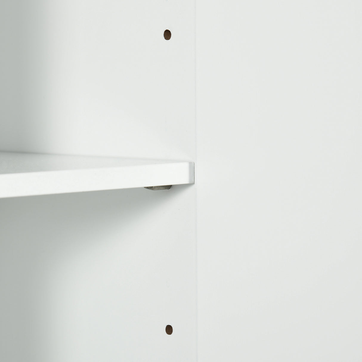 easycomfort easycomfort armadietto specchiera bagno 2 ante con ripiani aperti e mensole regolabili 60x20x61cm bianco