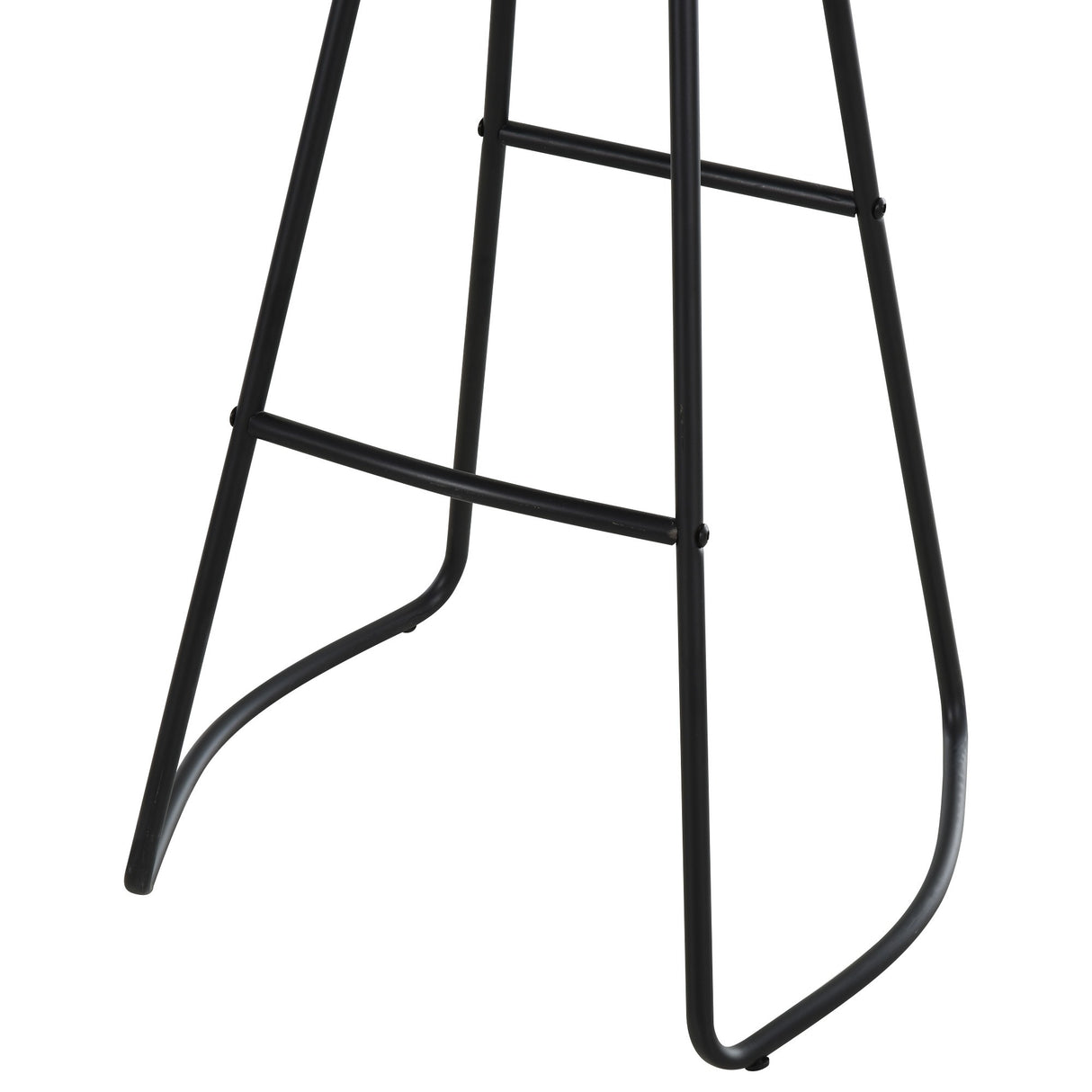 easycomfort easycomfort set 2 sgabelli alti da bar stile industriale in acciaio nero e legno ean 8055776915043