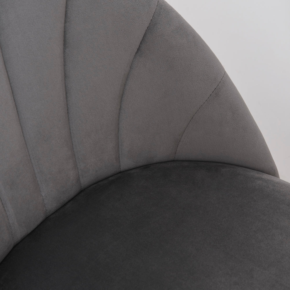 easycomfort easycomfort set 2 sedie per sala da pranzo imbottite dal design nordico in metallo e velluto grigio ean 8055776910635