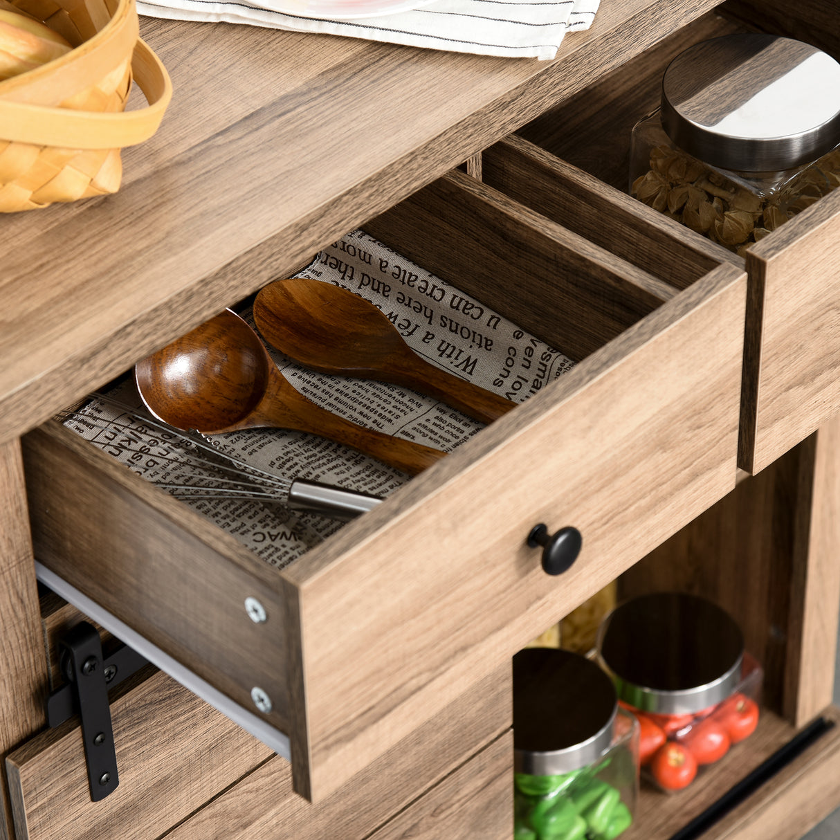 easycomfort easycomfort credenza da cucina in stile industriale dispensa vintage ean 8054144130026