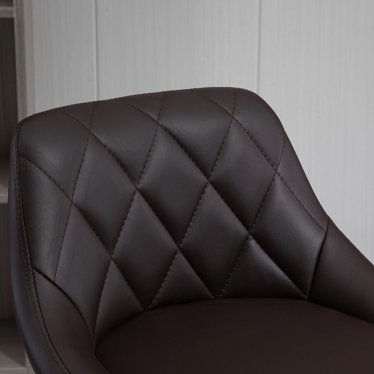 easycomfort easycomfort set 2 sgabelli da bar di design girevoli con altezza regolabile marronenero