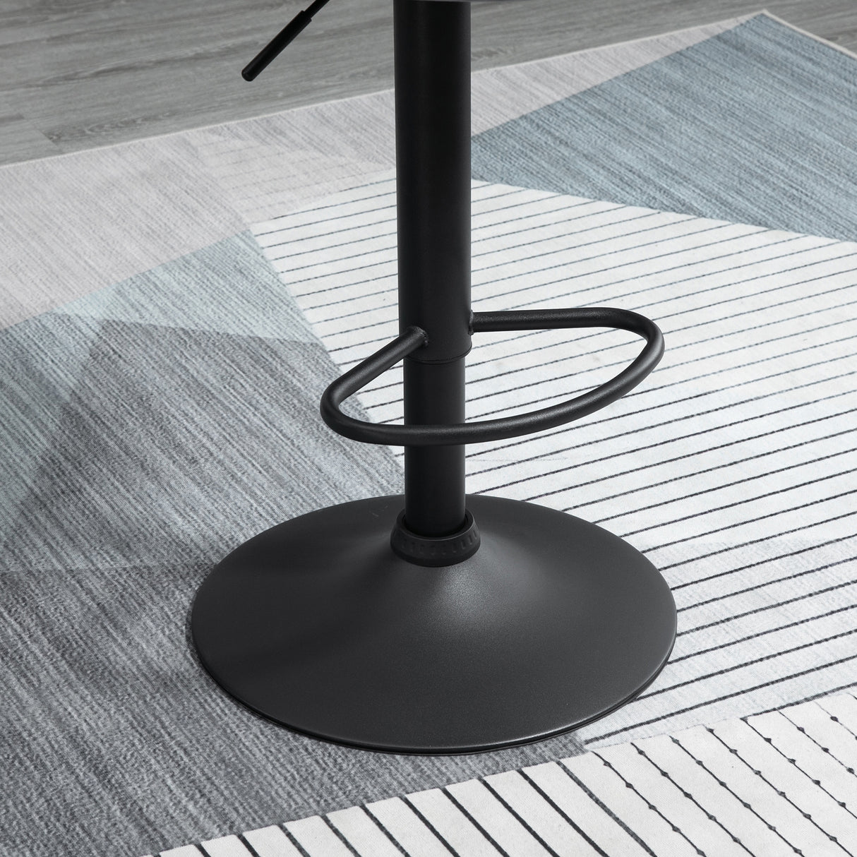 easycomfort easycomfort set 2 sgabelli da bar di design girevoli con altezza regolabile grigio scuronero