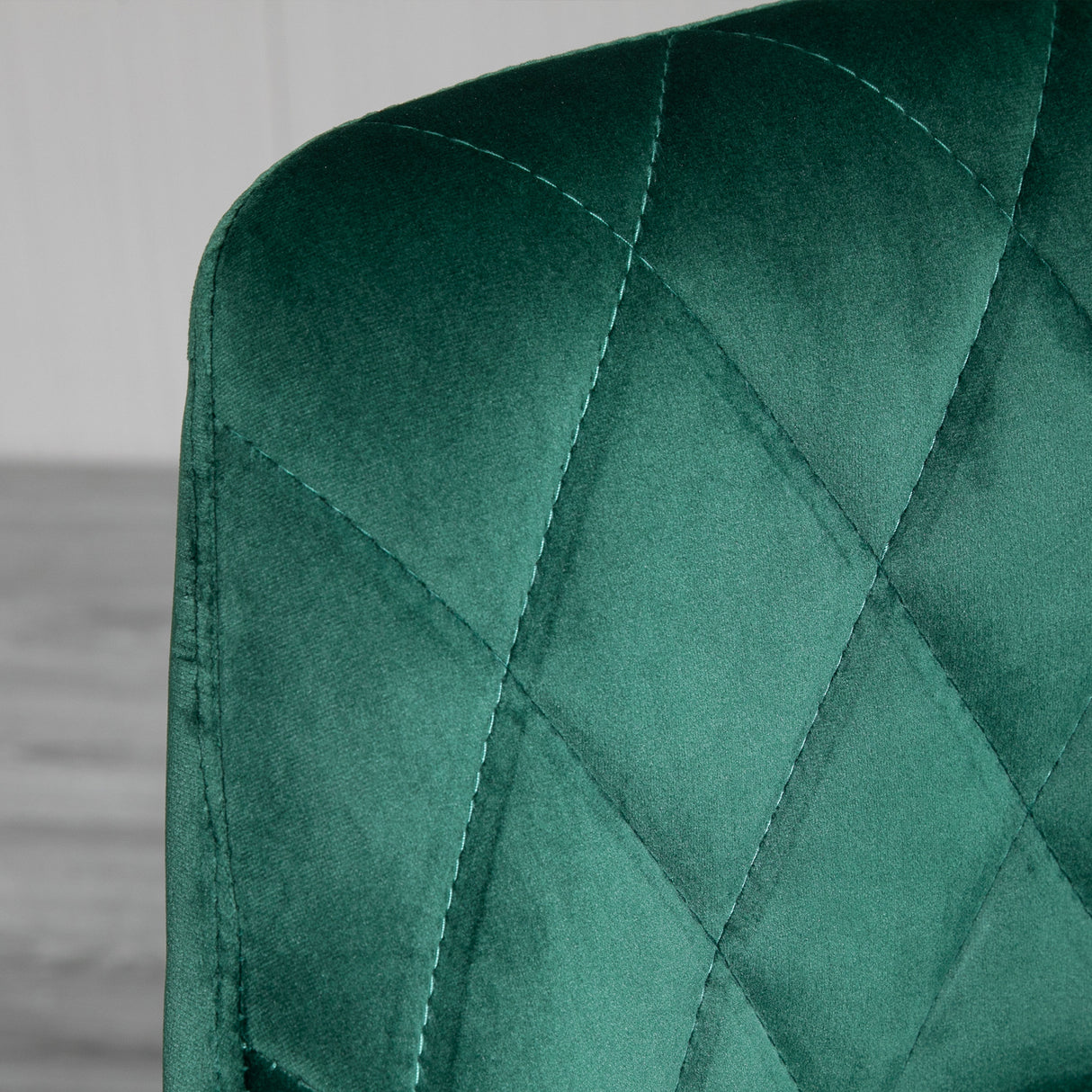 easycomfort easycomfort set 2 sgabelli da bar di design girevoli con altezza regolabile rivestimento effetto velluto verde