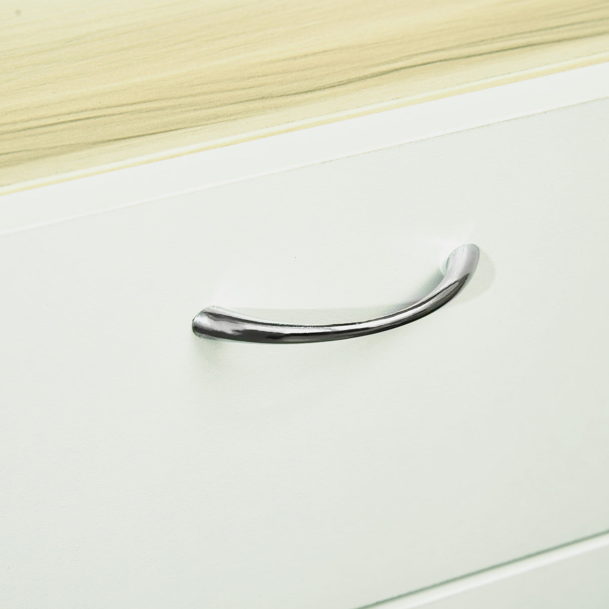 easycomfort easycomfort mobile buffet a 4 porte per cucina con 3 armadietti cassetto e piano dappoggio in truciolato 102x48x180 cm