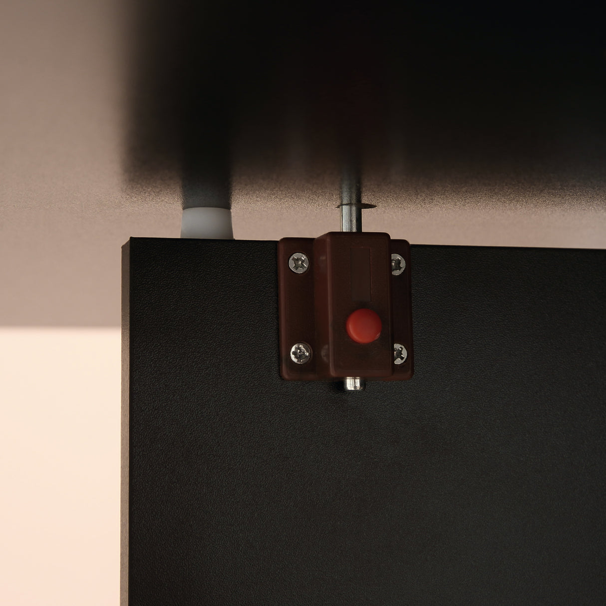 easycomfort easycomfort tavolo pieghevole in legno per 4 6 persone con ruote 75x140x74cm nero