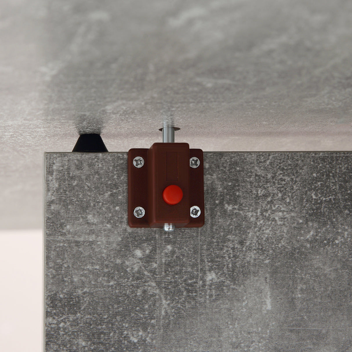 easycomfort easycomfort tavolo pieghevole in legno per 4 6 persone con ruote 75x140x74cm grigio