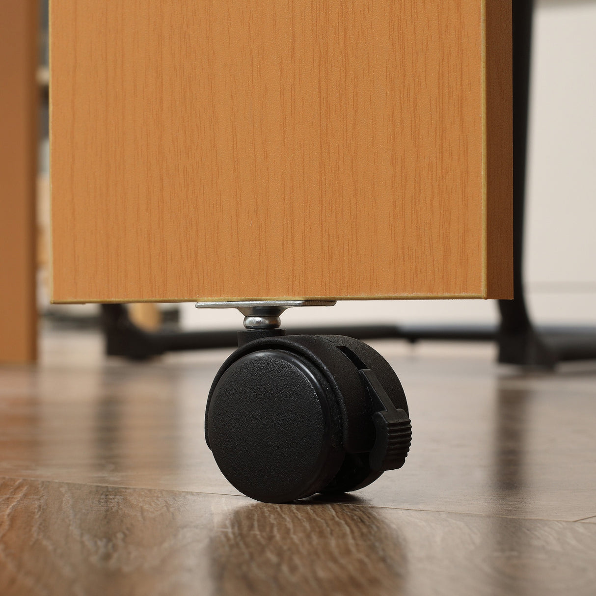 easycomfort easycomfort tavolo pieghevole da pranzo max 5 persone in truciolato e acciaio 84x180x100 cm color legno