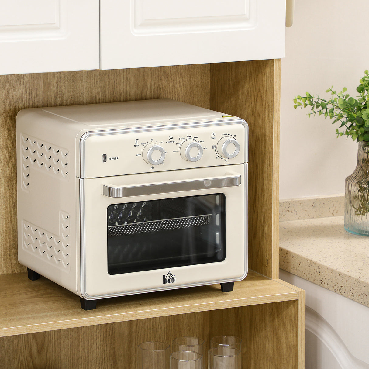 easycomfort easycomfort mobile dispensa alto in truciolato a 4 ante con armadietti e ripiano aperto 80x40x180 cm