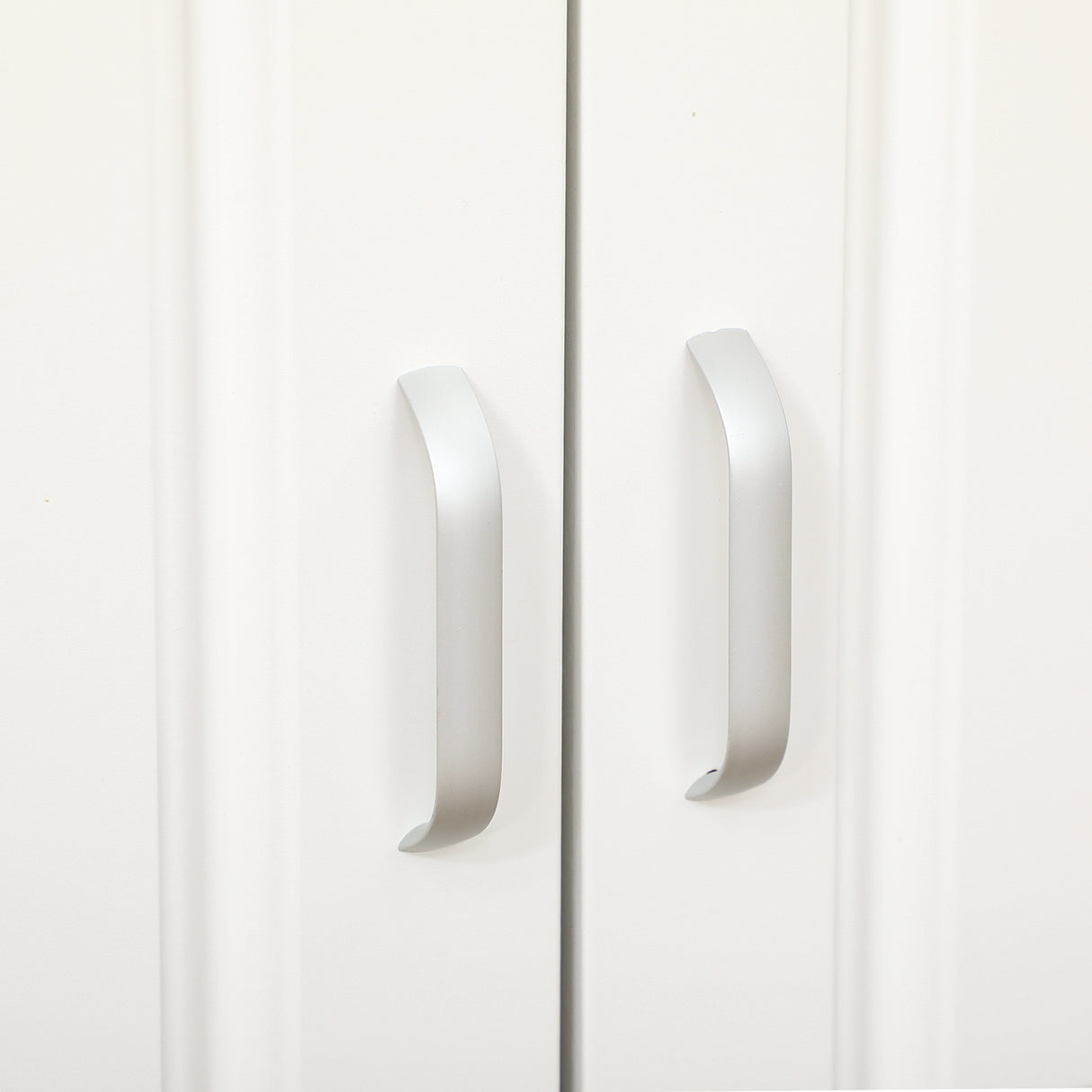 easycomfort easycomfort mobile dispensa alto in truciolato a 4 ante con armadietti e ripiano aperto 80x40x180 cm