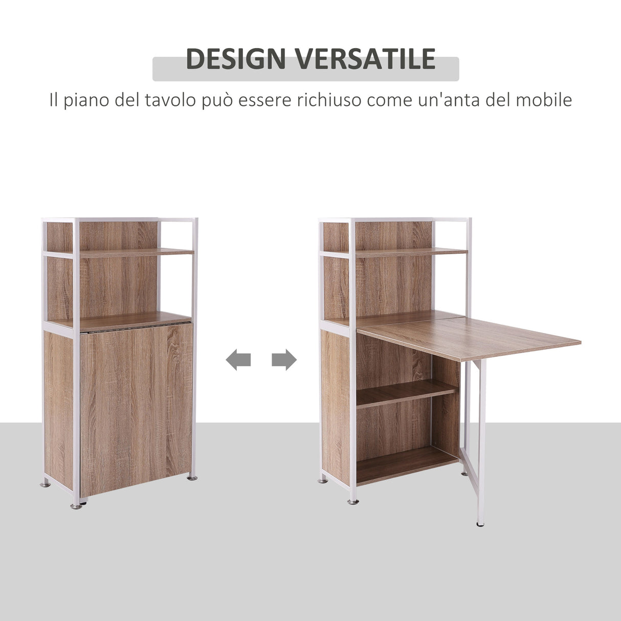 easycomfort easycomfort mobiletto angolare con scrivania per computer estraibile in legno mdf ean 8054111846899