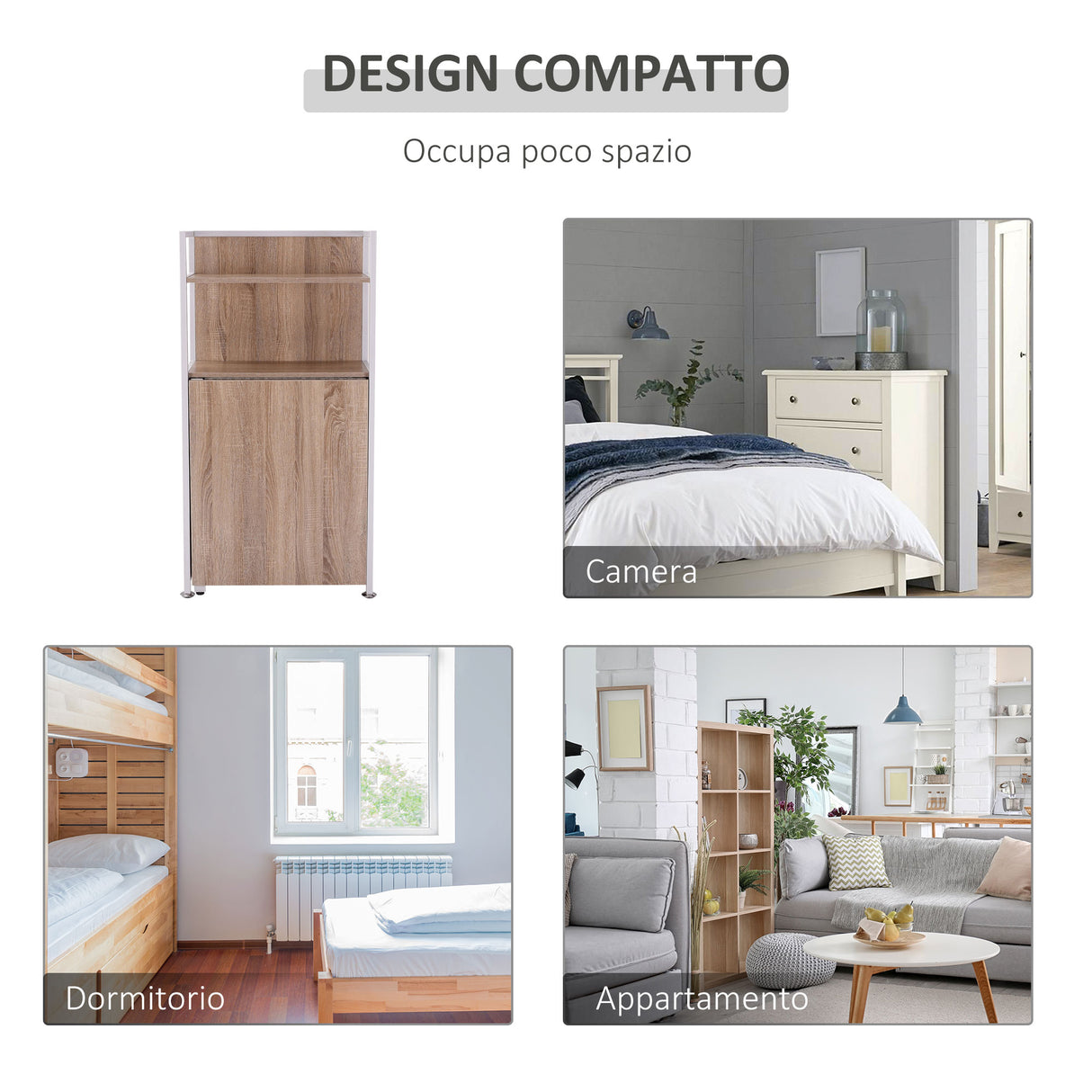 easycomfort easycomfort mobiletto angolare con scrivania per computer estraibile in legno mdf ean 8054111846899