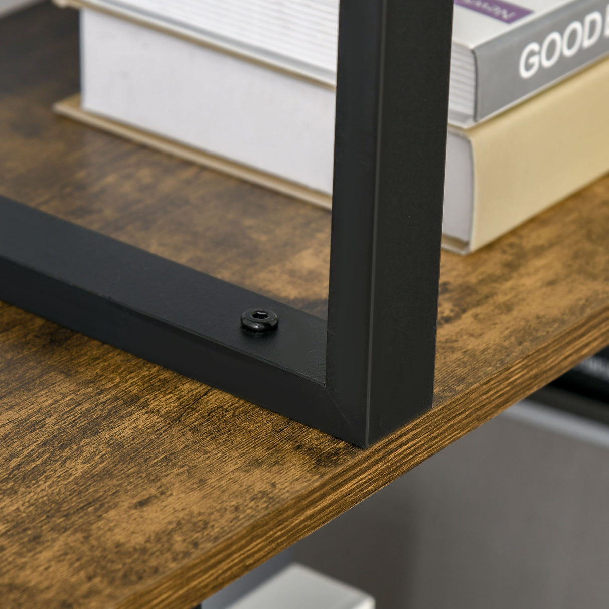 easycomfort easycomfort libreria stile industriale 5 livelli 102 x 30 x 160 cm ean 8054111844178