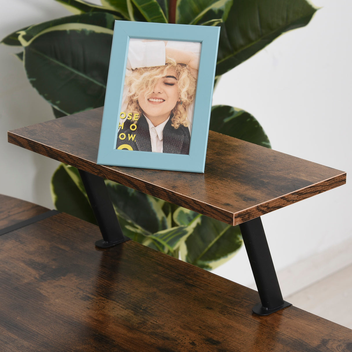 easycomfort easycomfort scrivania angolare reversibile per computer e pc in stile industriale per ufficio o camera in legno 155x115x91.5cm ean 8055776912721