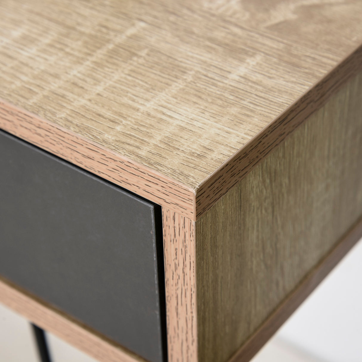 easycomfort easycomfort scrivania dal design nordico con 3 cassetti in legno e metallo ean 8054111849227