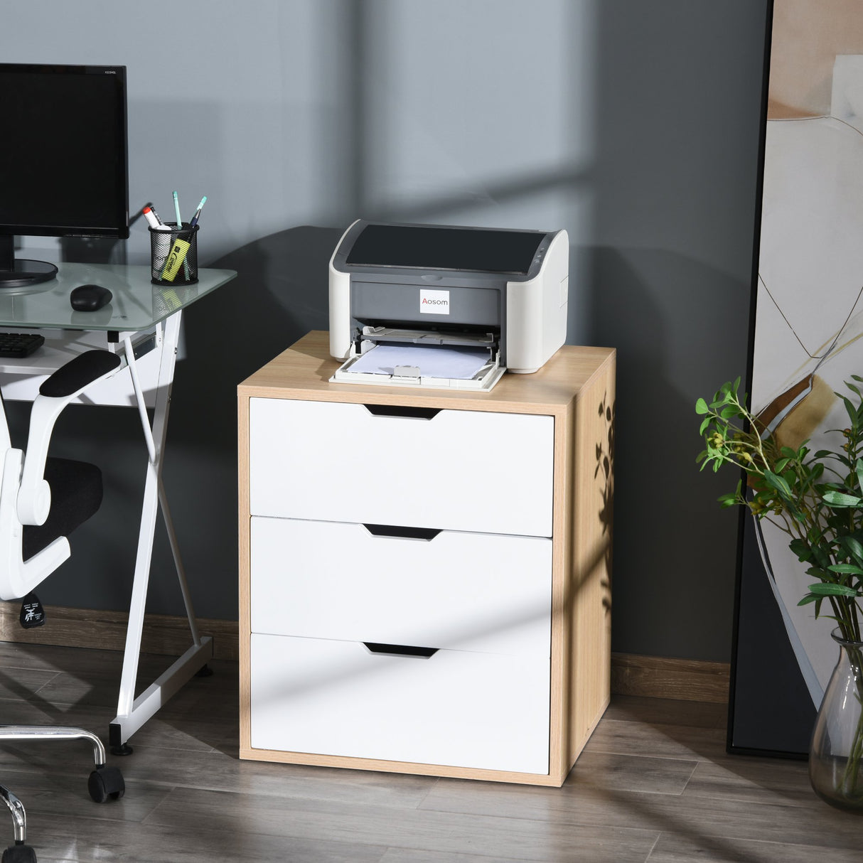 easycomfort easycomfort cassettiera portadocumento ufficio 3 cassetti moderno per casa e studio ean 8054111848251