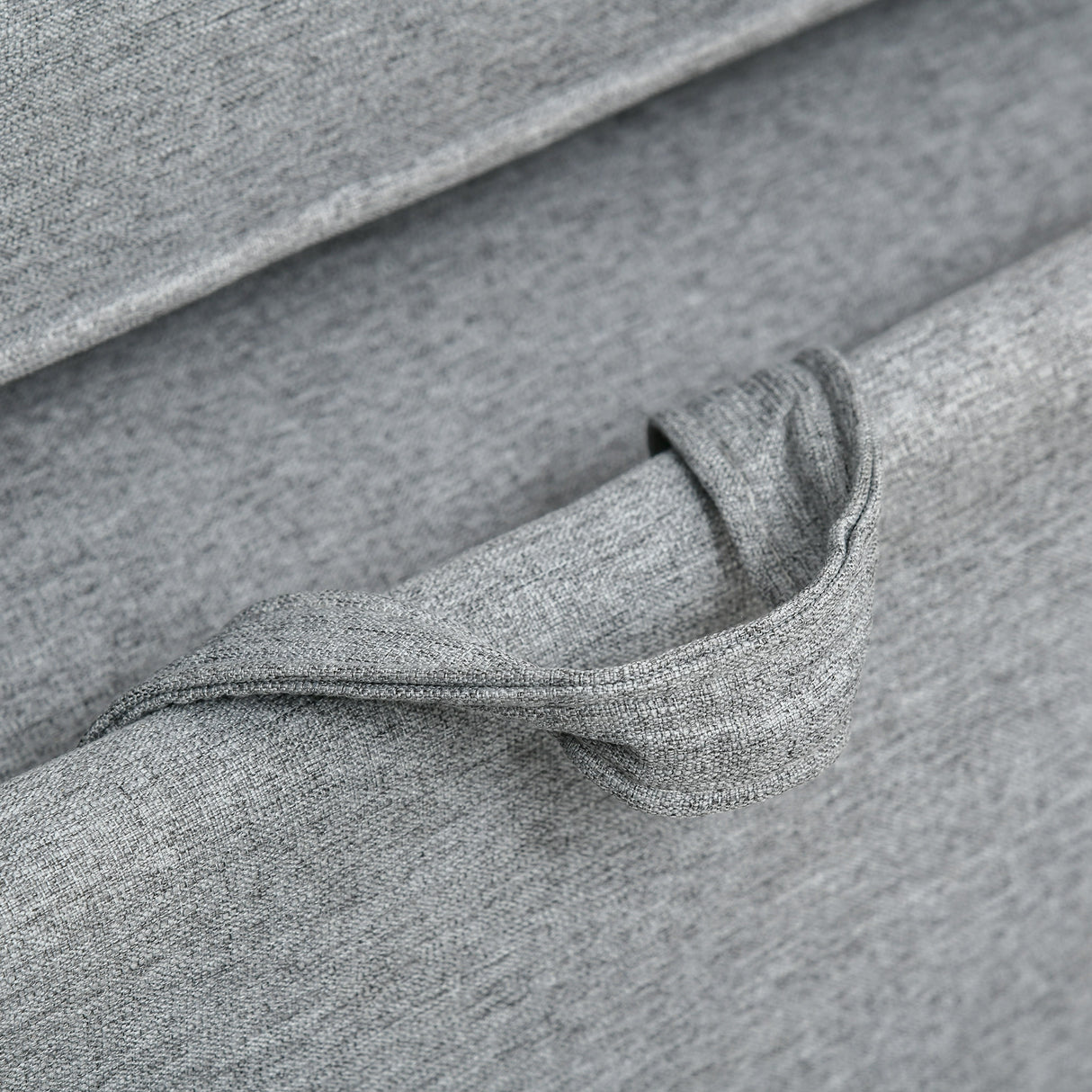 easycomfort easycomfort divano letto a 1 piazza in tessuto seduta 2 posti e schienale a 3 reclinazioni 154x87x89cm grigio