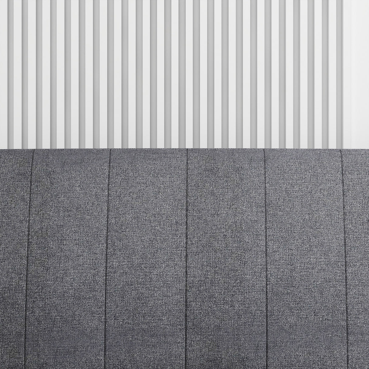 easycomfort easycomfort divano letto 3 posti con schienale reclinabile a 3 livelli in tessuto 208x84x82cm grigio