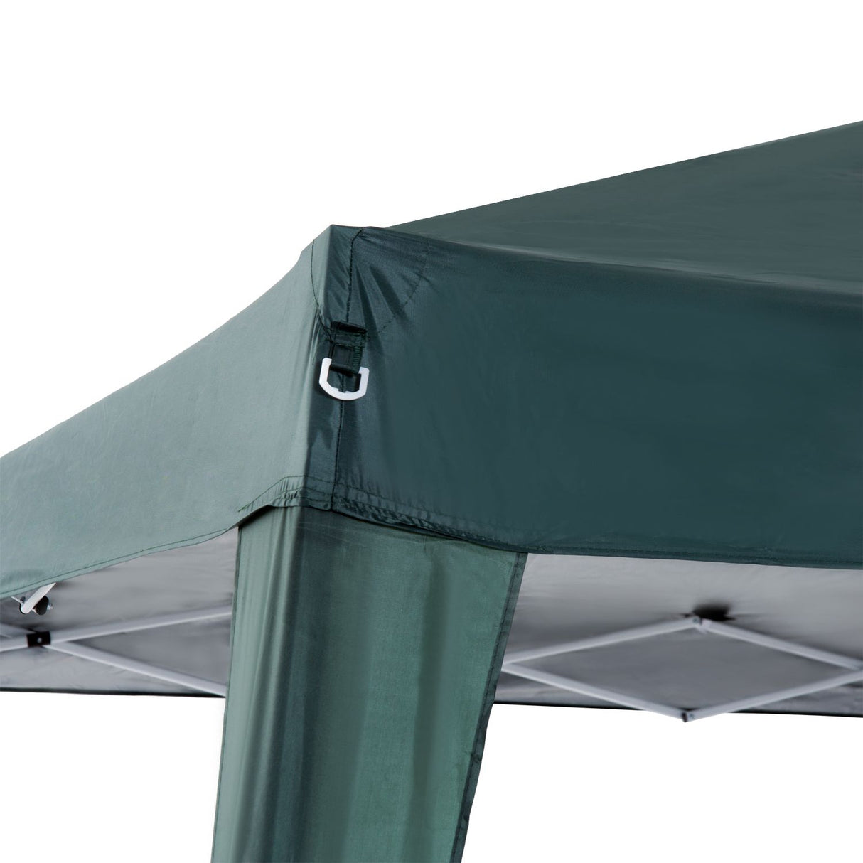 easycomfort easycomfort gazebo pieghevole da giardino 3x3m acciaio e poliestere verde ean 8054144131245