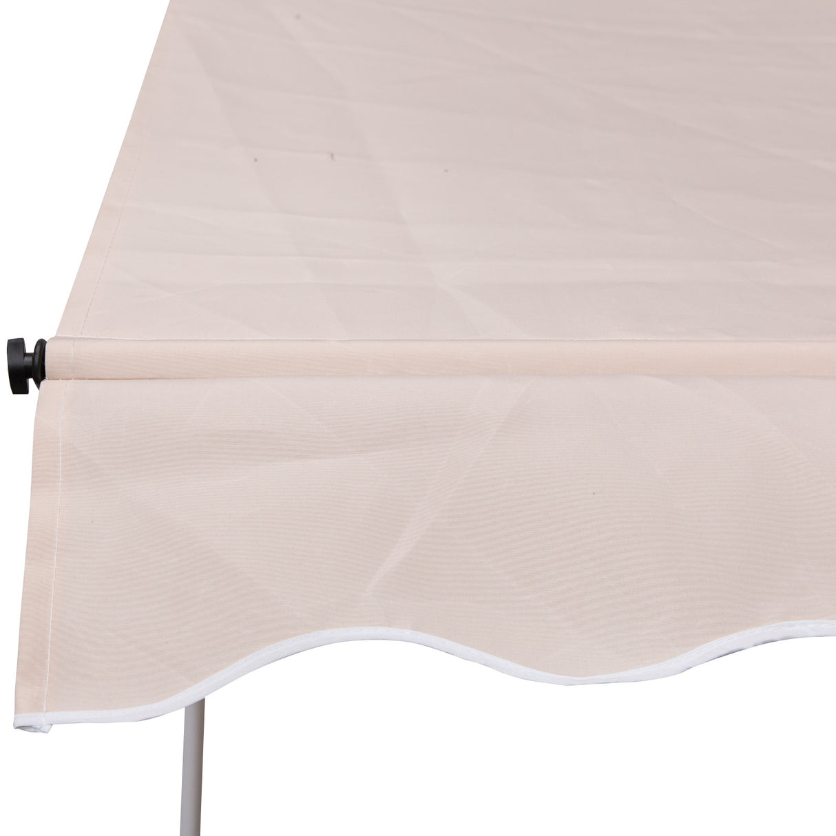 easycomfort easycomfort tenda da sole con manovella telaio telescopico e angolo regolabile beige 200x150cm ean 8054144130965