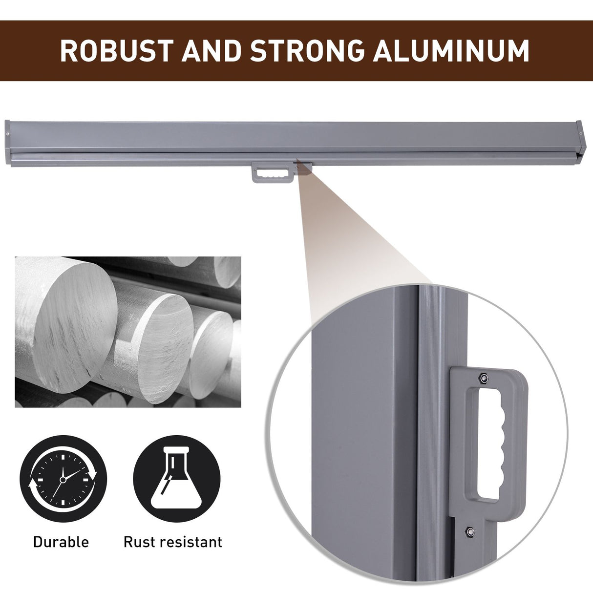 easycomfort easycomfort tenda da sole laterale e avvolgibile protezione ventoprivacy 3x1.6m grigio ean 8055776910222