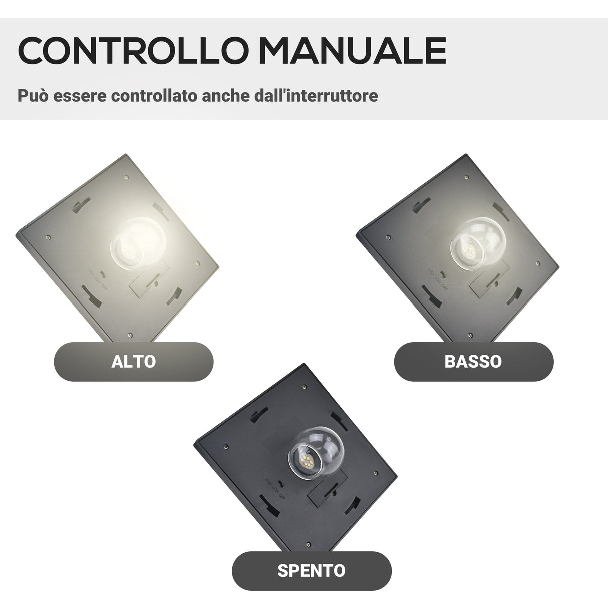 easycomfort easycomfort lampione da giardino led a energia solare nero 182.5cm