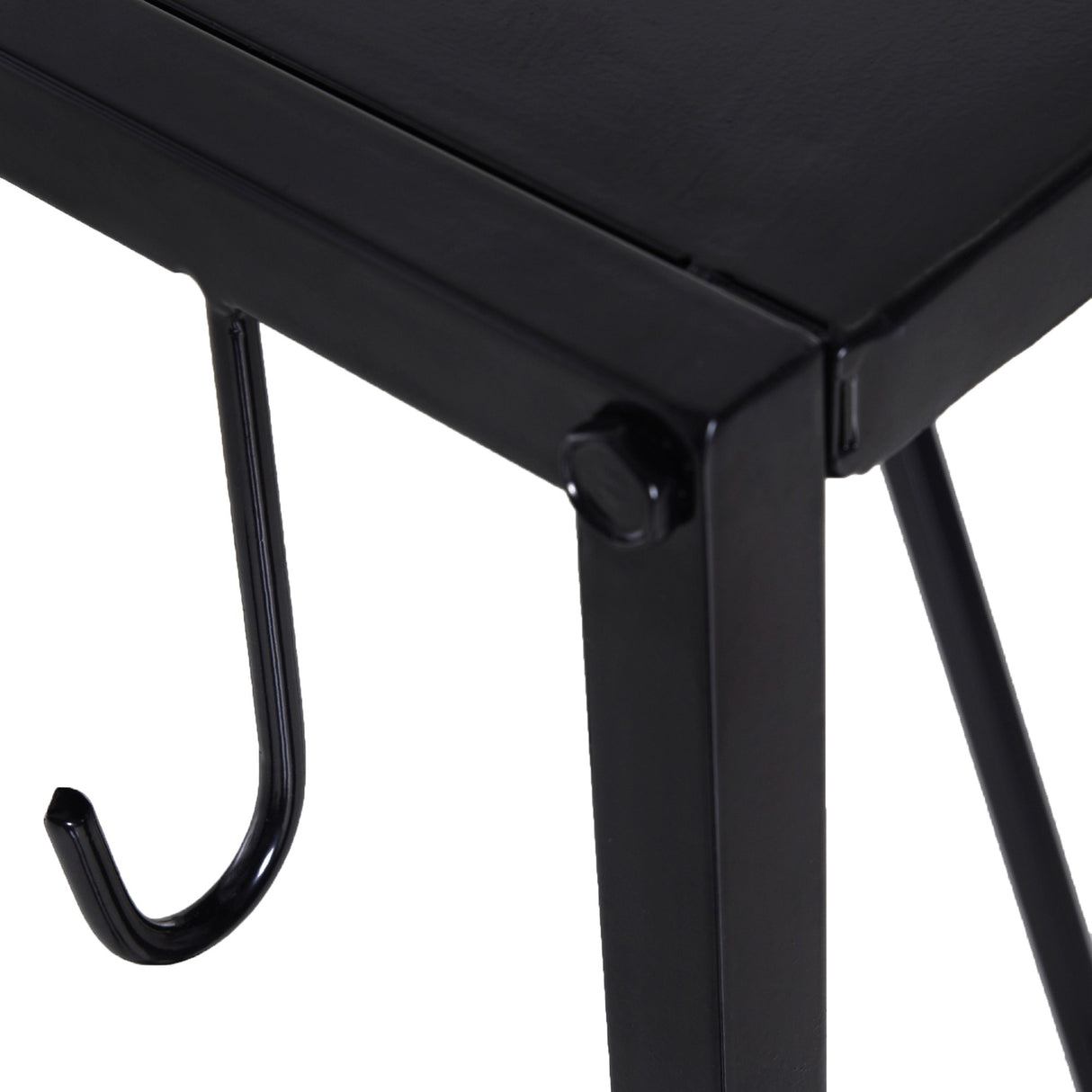 easycomfort easycomfort portalegna da interno ed esterno salvaspazio in metallo con paletta scopino attizzatoio e pinza 34x34x111cm nero