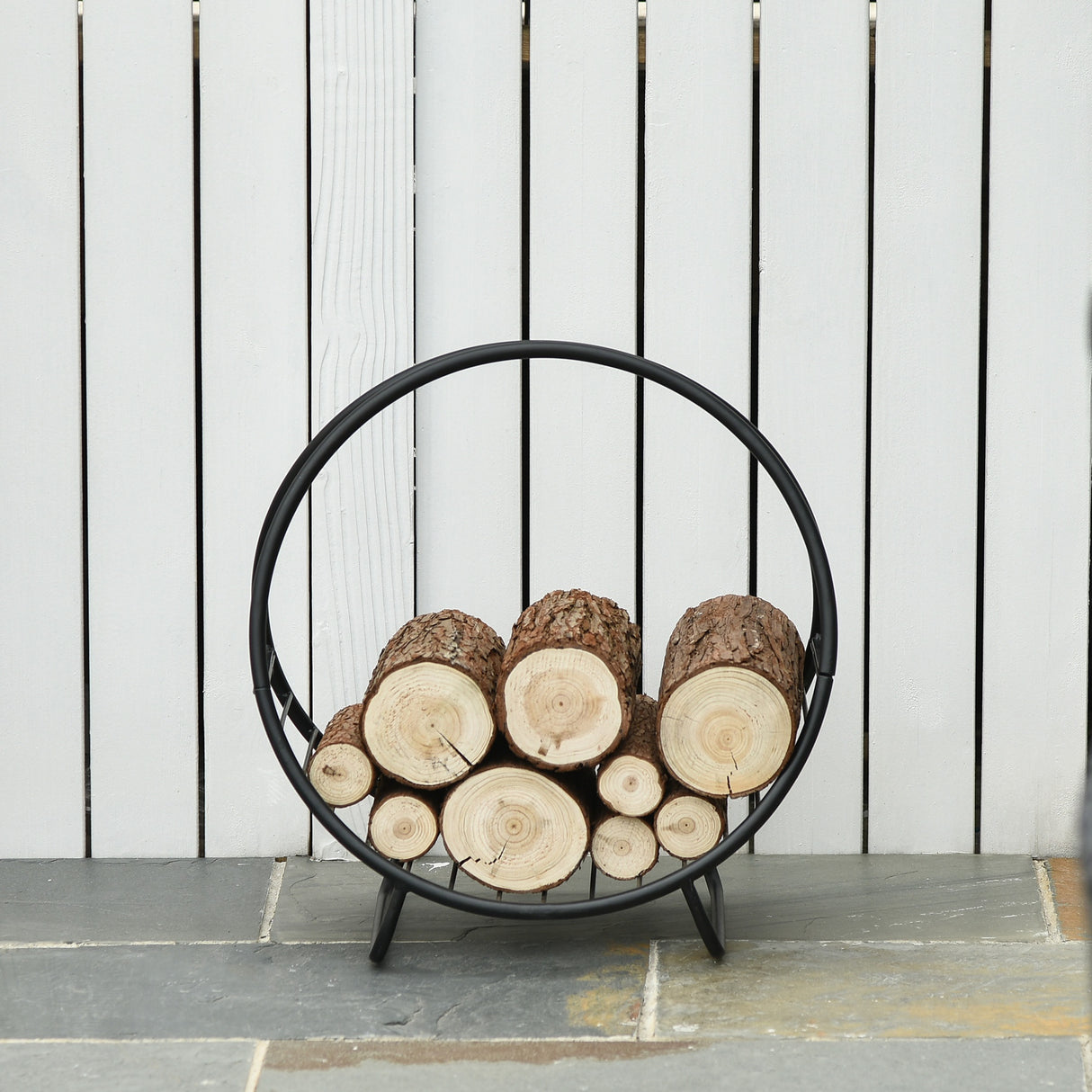 easycomfort easycomfort portalegna in ferro per interni ed esterni nero ean 8054111840156