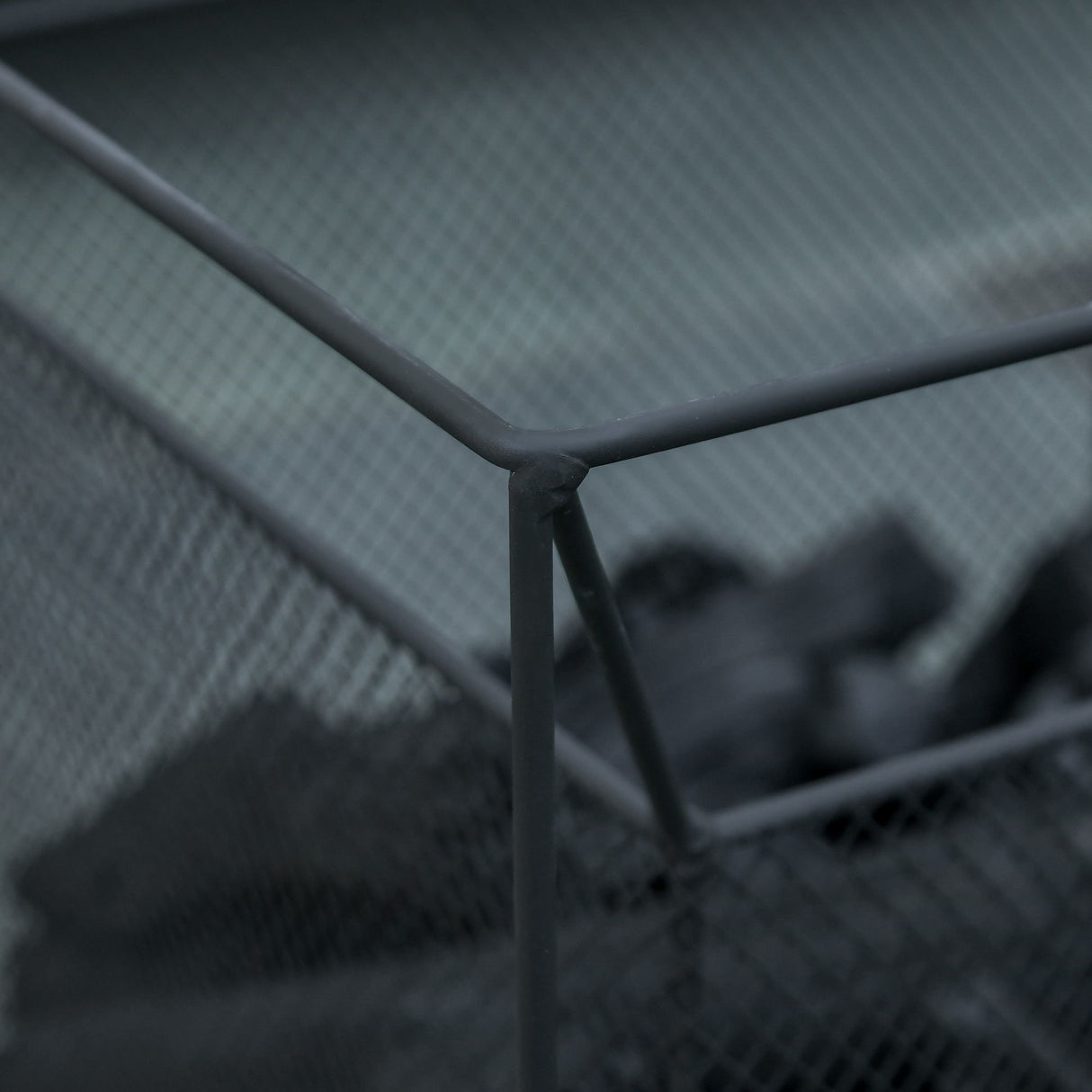 easycomfort easycomfort braciere da giardino a legna portatile con attizzatoio 45x45x43cm nero