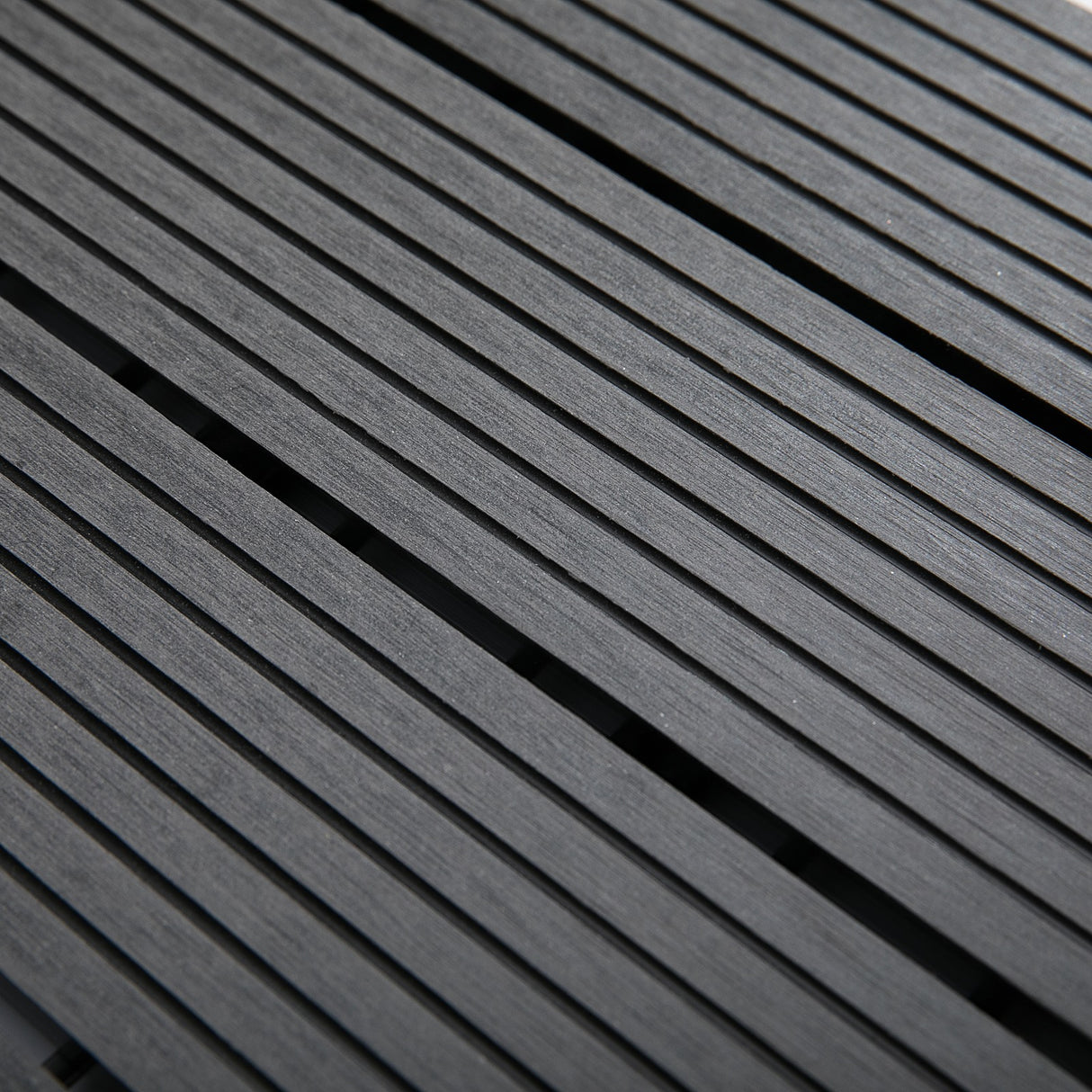 easycomfort easycomfort piastrelle da giardino incastrabili set da 11 mattonelle per esterno pavimentazione giardino grigio 30x30x2.2cm ean 8054111845939