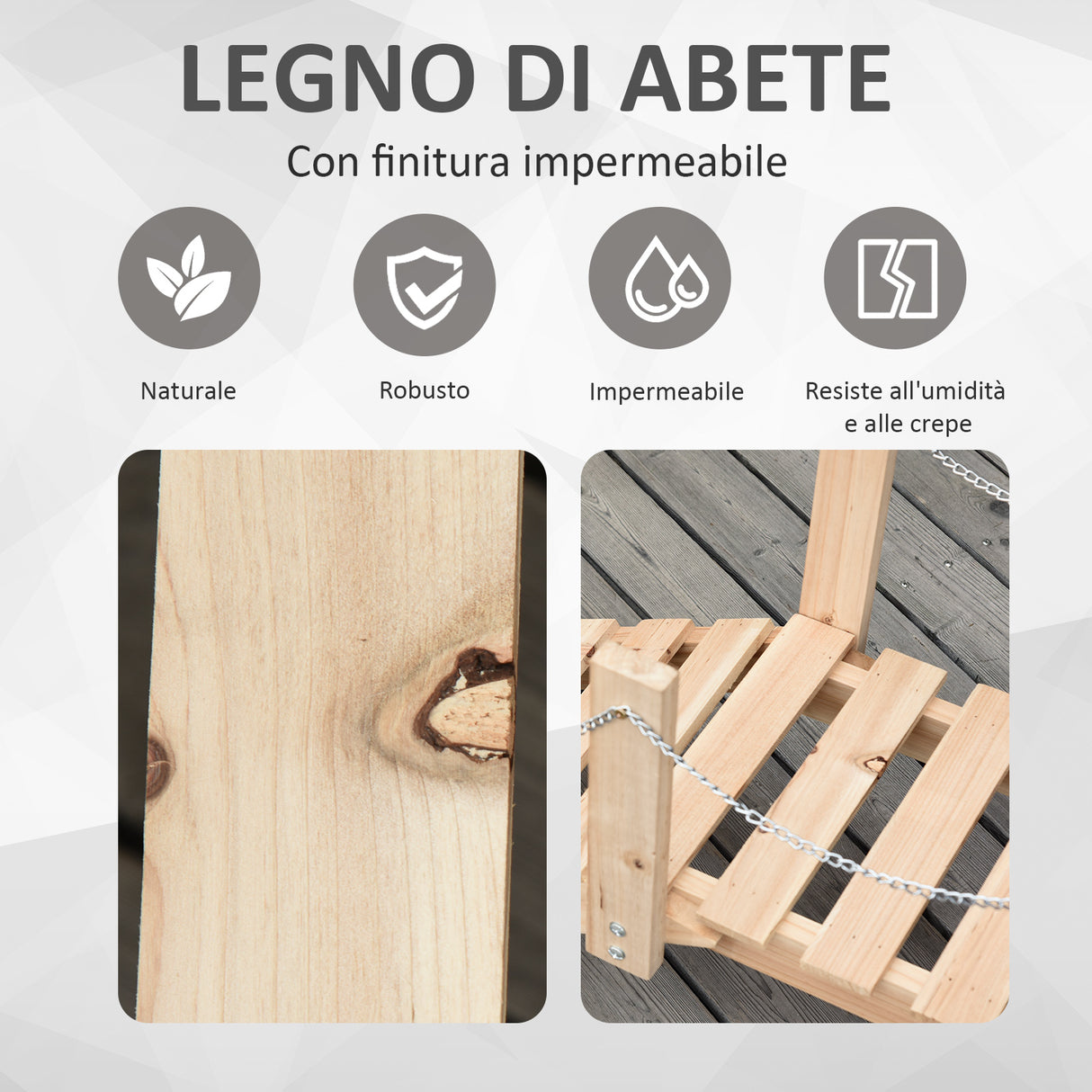easycomfort easycomfort ponticello da giardino in legno per laghetto con passerella ad arco impermeabile 100x32x48cm ean 8054111843096