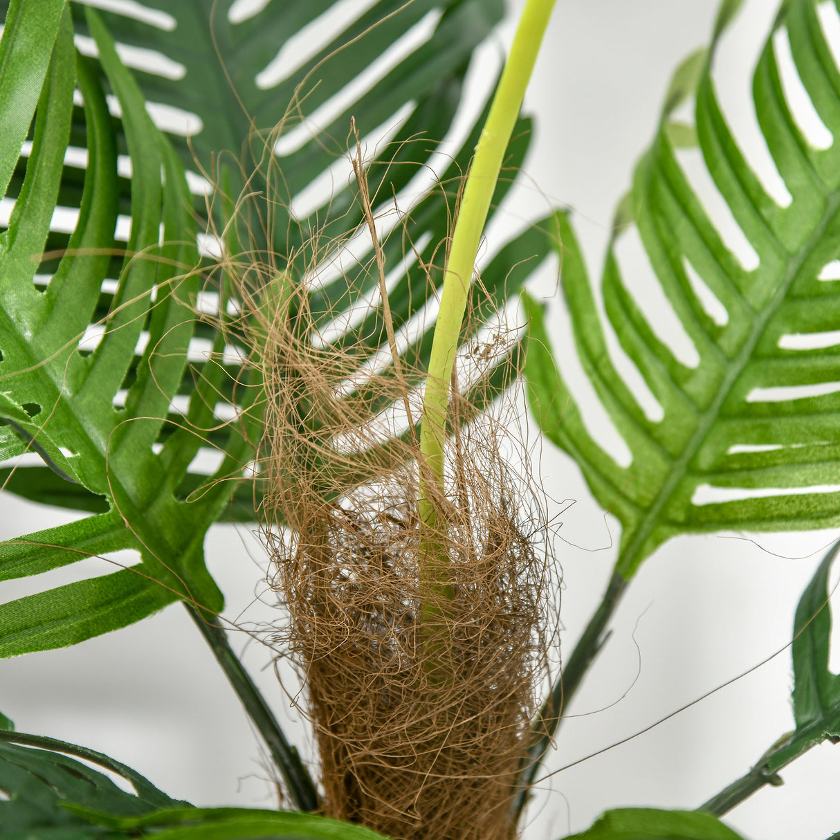 easycomfort easycomfort palma in plastica decorativa pianta tropicale finta con vaso ean 8054111841993