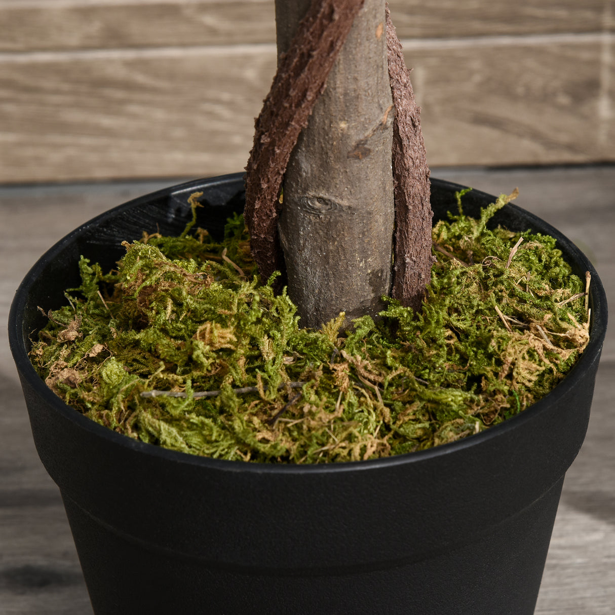 easycomfort easycomfort set 2 piante finte di alloro in vaso alte 120cm per interni ed esterni ean 8054144133454