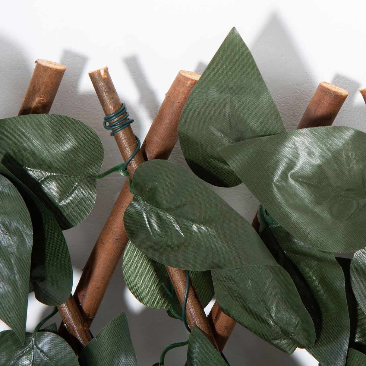 easycomfort easycomfort finta siepe 8 pezzi parete verde estensibile per esterni in legno e poliestere 200x100cm