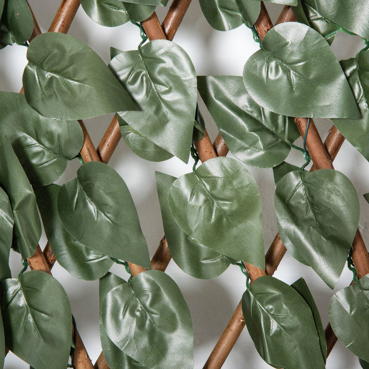 easycomfort easycomfort finta siepe 8 pezzi parete verde estensibile per esterni in legno e poliestere 200x100cm