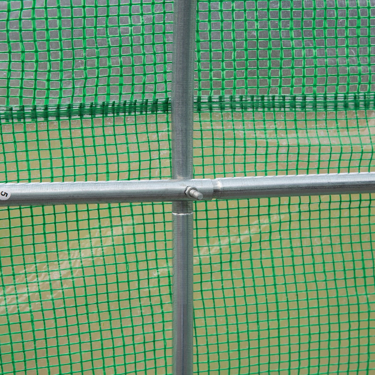 easycomfort easycomfort serra da giardino serre agricole 3.5 x 3 x 2m serra con tetto a spiovente in pe per piante verde ean 8054144132181