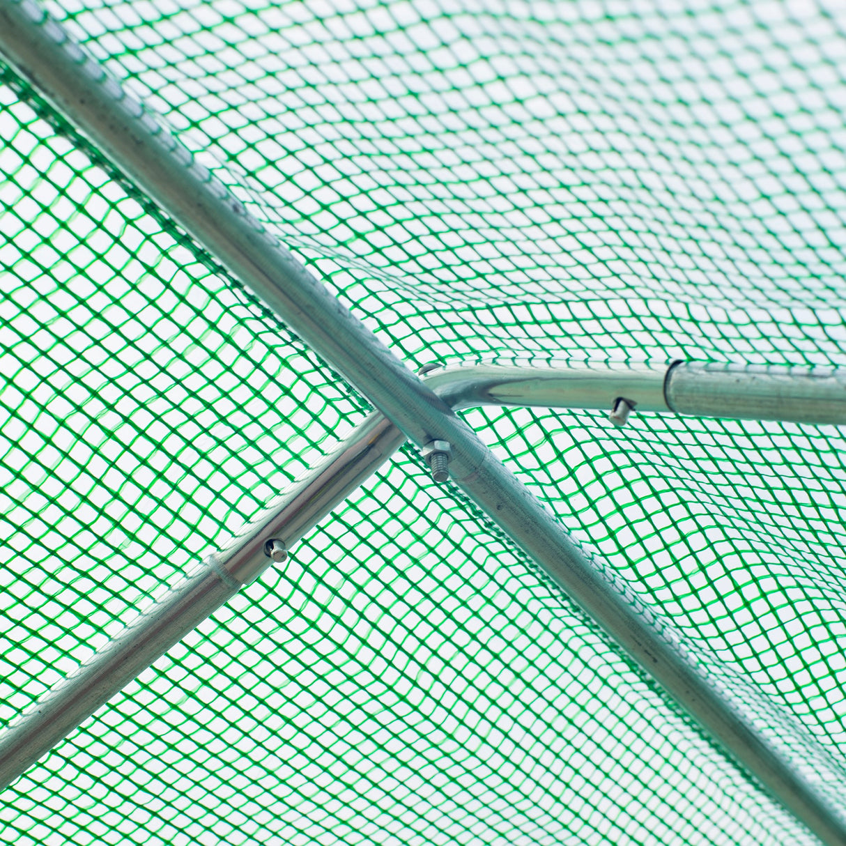 easycomfort easycomfort serra per orto a tunnel 4 5x3x2m con tetto spiovente in pe e tubi dacciaio verde scuro ean 8054144132396