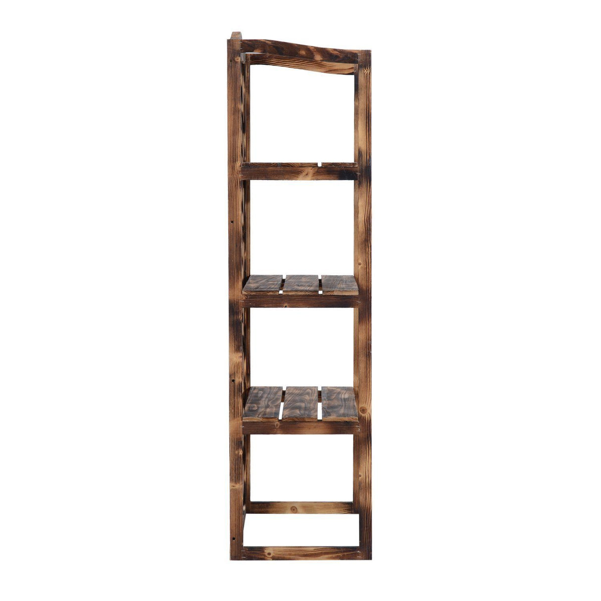 easycomfort easycomfort scaffalatura fioriera per piante a 3 ripiani in legno di abete 80x40x150cm ean 8054111846837
