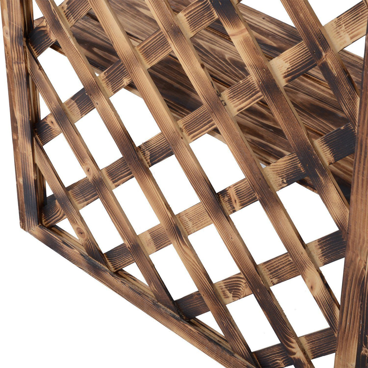 easycomfort easycomfort scaffalatura fioriera per piante a 3 ripiani in legno di abete 80x40x150cm ean 8054111846837