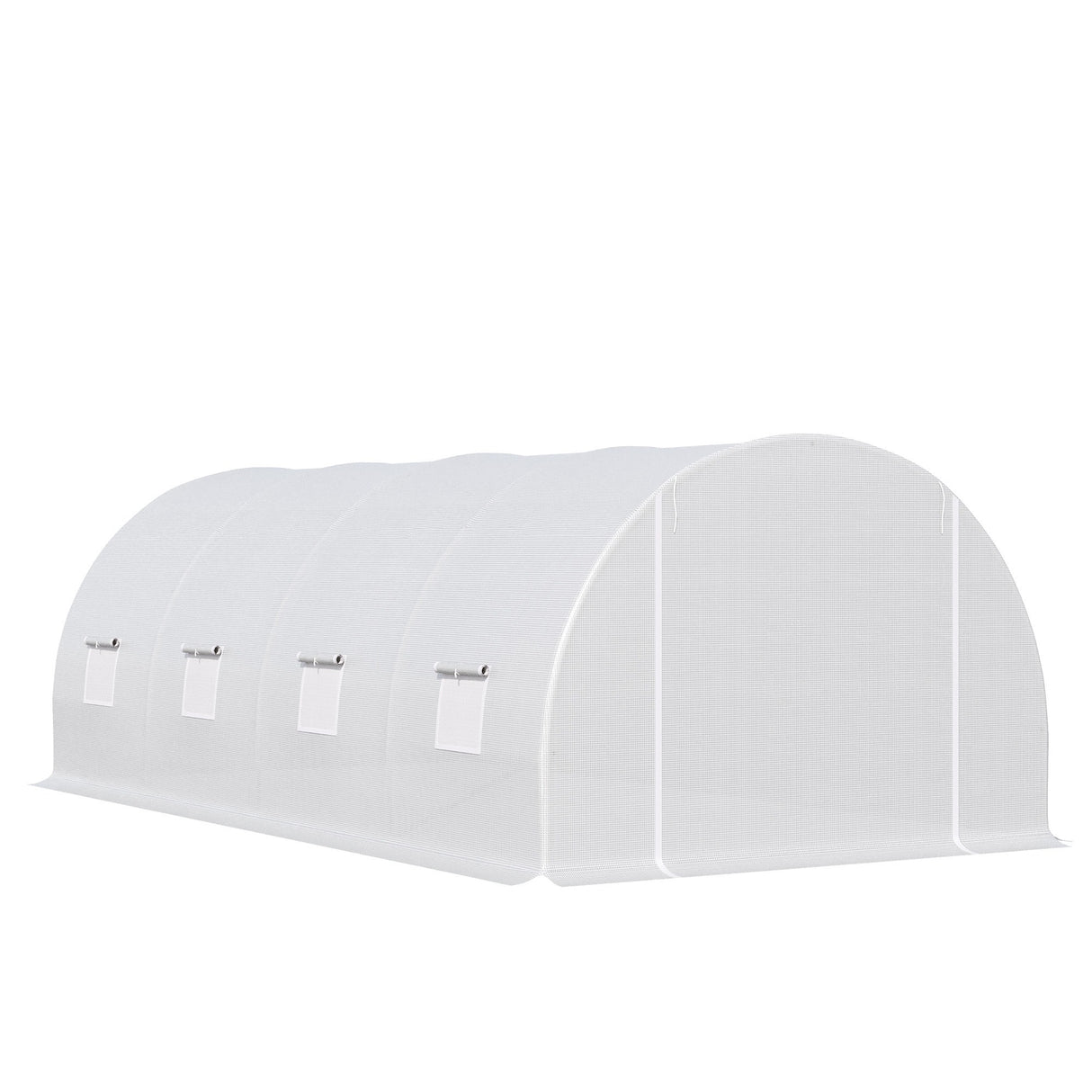 easycomfort easycomfort serra da giardino a tunnel serra per piante in acciaio anti uv serra per coltivazionebianco 600x300x200cm ean 8054144132693