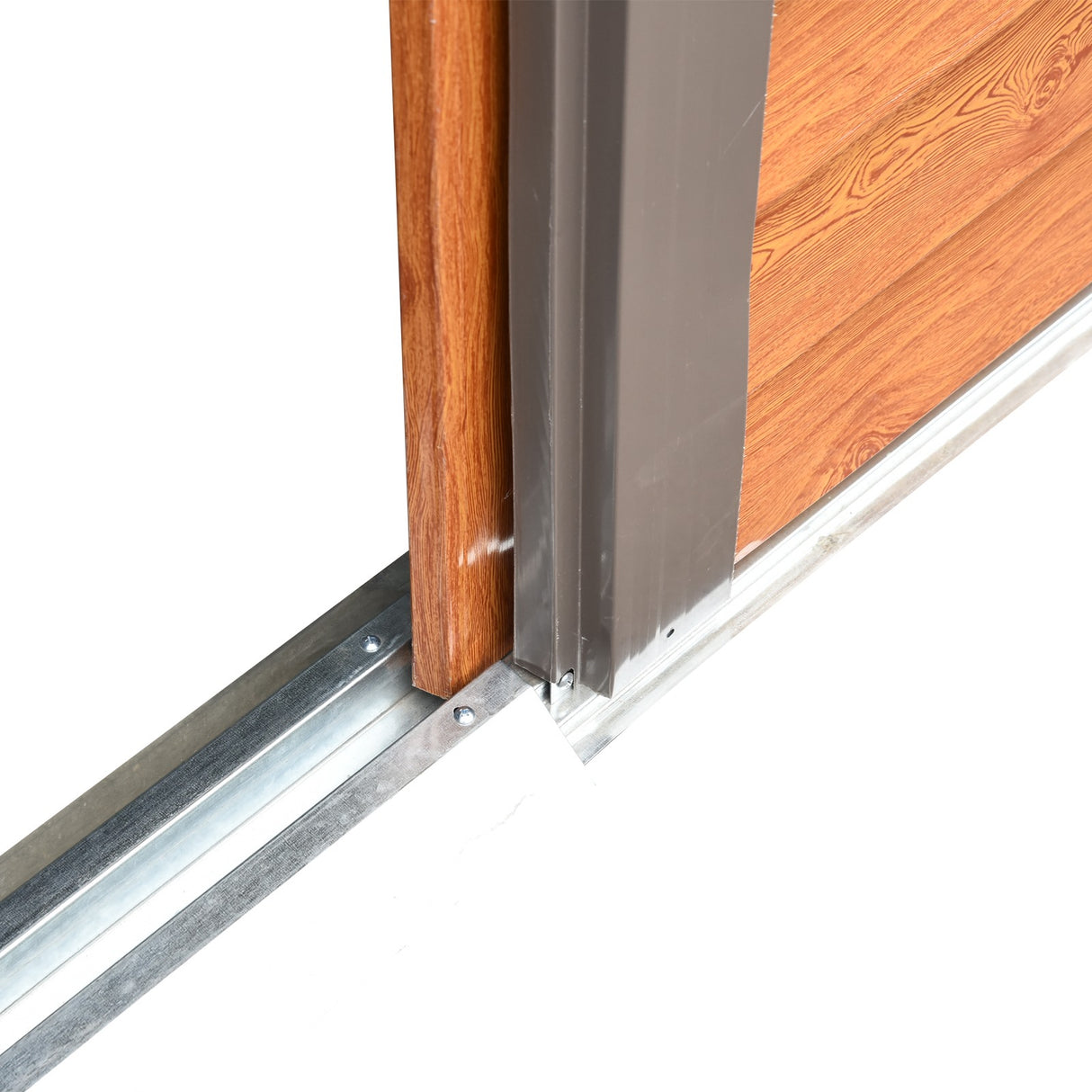 easycomfort easycomfort casetta da giardino in acciaio e pp con prese daria 197.5x160x178 201cm marrone